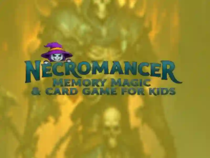 Joc Necromancer Memory Magic & Joc de cărți pentru copii on-line