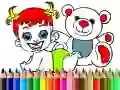 Joc Înapoi la școală: Colorarea păpușilor on-line Joc Înapoi la școală: Colorarea păpușilor on-line