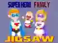Joc Puzzle-ul Familiei Supereroi on-line Joc Puzzle-ul Familiei Supereroi on-line