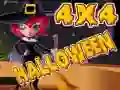 Joc 4X4 Halloween on-line Joc 4X4 Halloween on-line