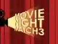 Joc Noapte de Film Match 3 on-line Joc Noapte de Film Match 3 on-line
