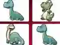 Joc Provocarea Memoriei cu Dinozauri de Desene Animate on-line