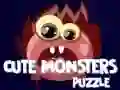 Joc Puzzle cu Monștri Drăguți on-line Joc Puzzle cu Monștri Drăguți on-line