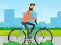Joc Plimbare cu bicicleta în familie în parc Match 3 on-line