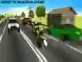 Joc Stunturi cu motocicleta în traficul de pe autostradă on-line Joc Stunturi cu motocicleta în traficul de pe autostradă on-line