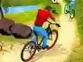 Joc Ciclist de munte pe teren accidentat on-line Joc Ciclist de munte pe teren accidentat on-line