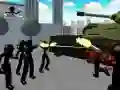 Joc Împușcături în orașul Stickman 3D on-line