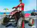 Joc Mania Curse pe ATV în Trafic on-line