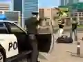 Joc Puzzle cu Mașini de Poliție Cartoon on-line