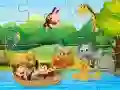 Joc Puzzle cu animale on-line Joc Puzzle cu animale on-line