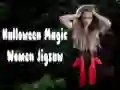 Joc Puzzle Femei Magice de Halloween on-line Joc Puzzle Femei Magice de Halloween on-line
