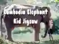 Joc Puzzle Elefant Copil Cambodgia on-line Joc Puzzle Elefant Copil Cambodgia on-line