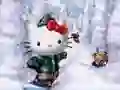 Joc Puzzle de Crăciun Hello Kitty on-line Joc Puzzle de Crăciun Hello Kitty on-line