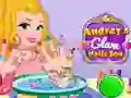 Joc Spa-ul de Unghii Glamouros al Audrey on-line Joc Spa-ul de Unghii Glamouros al Audrey on-line