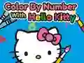 Joc Colorează După Numere cu Hello Kitty on-line Joc Colorează După Numere cu Hello Kitty on-line