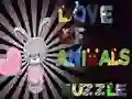 Joc Dragoste pentru Animale Puzzle on-line Joc Dragoste pentru Animale Puzzle on-line