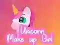 Joc Fata Machiaj Unicorn on-line Joc Fata Machiaj Unicorn on-line