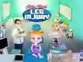 Joc Baby Hazel: Leziune la picior on-line