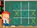 Joc Tic Tac Toe la școală on-line Joc Tic Tac Toe la școală on-line