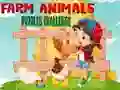 Joc Provocarea Puzzle-urilor cu Animale de Fermă on-line Joc Provocarea Puzzle-urilor cu Animale de Fermă on-line