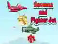 Joc Om de zăpadă și avion de vânătoare on-line Joc Om de zăpadă și avion de vânătoare on-line