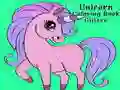 Joc Carte de Colorat Unicorn cu Sclipici on-line Joc Carte de Colorat Unicorn cu Sclipici on-line