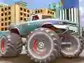 Joc Simularea conducerii stunt cu camion monstru on-line Joc Simularea conducerii stunt cu camion monstru on-line