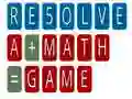 Joc RESOLVAȚI un joc de matematică on-line Joc RESOLVAȚI un joc de matematică on-line