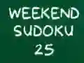 Joc Sudoku de Weekend 25 on-line