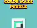 Joc Puzzle labirint colorat on-line