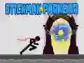 Joc Stickman Parkour on-line Joc Stickman Parkour on-line