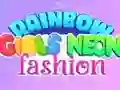 Joc Moda Neon a Fetelor Curcubeu on-line Joc Moda Neon a Fetelor Curcubeu on-line