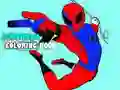 Joc Carte de colorat cu Spiderman on-line
