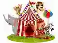 Joc Puzzle Animale de Petrecere on-line Joc Puzzle Animale de Petrecere on-line