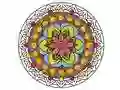 Joc Carte de Colorat Mandala on-line