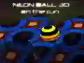 Joc Bola Neon 3D în Alergare on-line Joc Bola Neon 3D în Alergare on-line