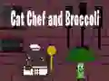 Joc Pisica Chef și Broccoli on-line Joc Pisica Chef și Broccoli on-line