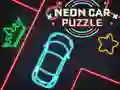 Joc Puzzle cu Mașini Neon on-line