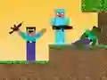 Joc Noob vs Pro: Apocalipsa Zombi on-line