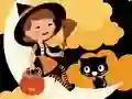 Joc Mică Vrăjitoare: Puzzles on-line Joc Mică Vrăjitoare: Puzzles on-line