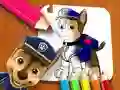 Joc Cartea de Colorat PAW Patrol on-line