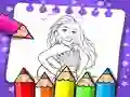 Joc Carte de colorat Moana on-line