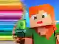 Joc Carte de colorat pentru Minecraft on-line Joc Carte de colorat pentru Minecraft on-line