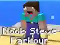 Joc Parkour Noob Steve on-line