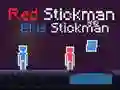 Joc Omul Stick Roșu și Omul Stick Albastru on-line Joc Omul Stick Roșu și Omul Stick Albastru on-line