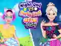 Joc Bufniță Nocturnă vs Pasăre Trezită: Petrecere Distractivă on-line Joc Bufniță Nocturnă vs Pasăre Trezită: Petrecere Distractivă on-line