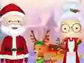 Joc Aventura de Crăciun a Domnului și Doamnei Santa on-line Joc Aventura de Crăciun a Domnului și Doamnei Santa on-line