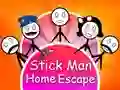 Joc Escape-ul Stickman de Acasă on-line Joc Escape-ul Stickman de Acasă on-line