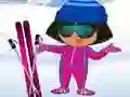 Joc Dora: Îmbracă-te pentru Schi on-line Joc Dora: Îmbracă-te pentru Schi on-line