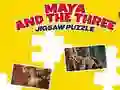 Joc Maya și cele Trei Puzzle on-line